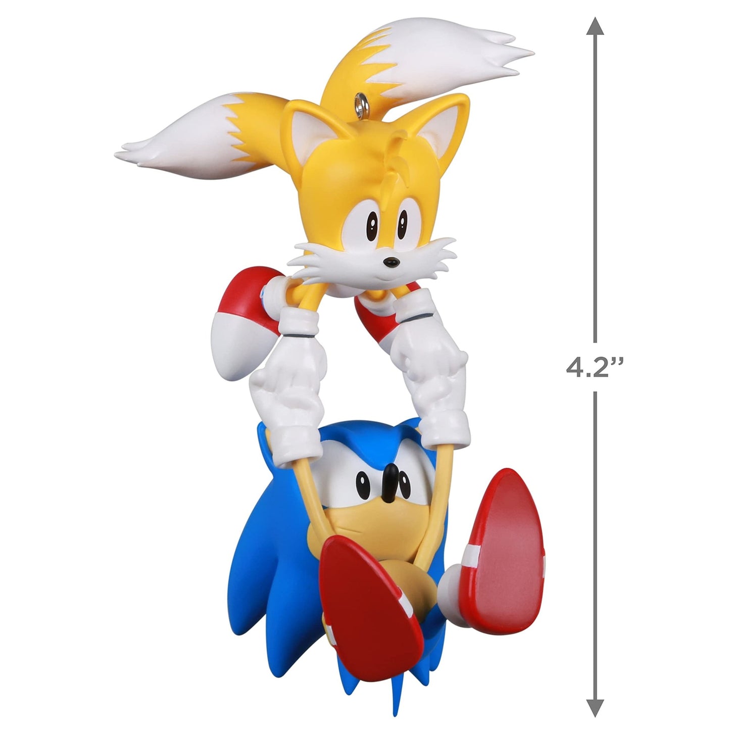 Hallmark Keepsake Plastic Christmas Ornament 2021, Sonic The Hedgehog Sonic & Tails