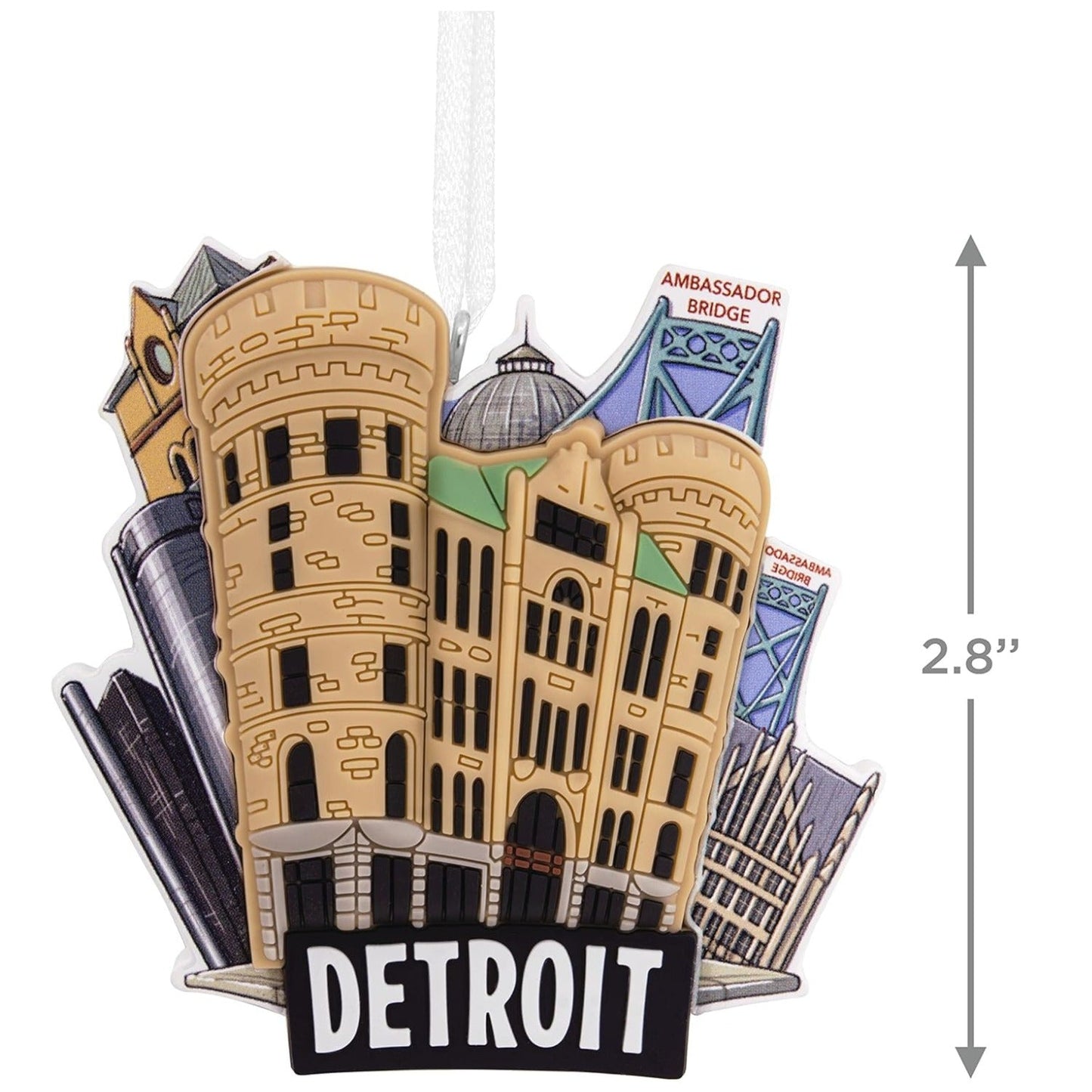 Hallmark Local Love Ornament - Detroit