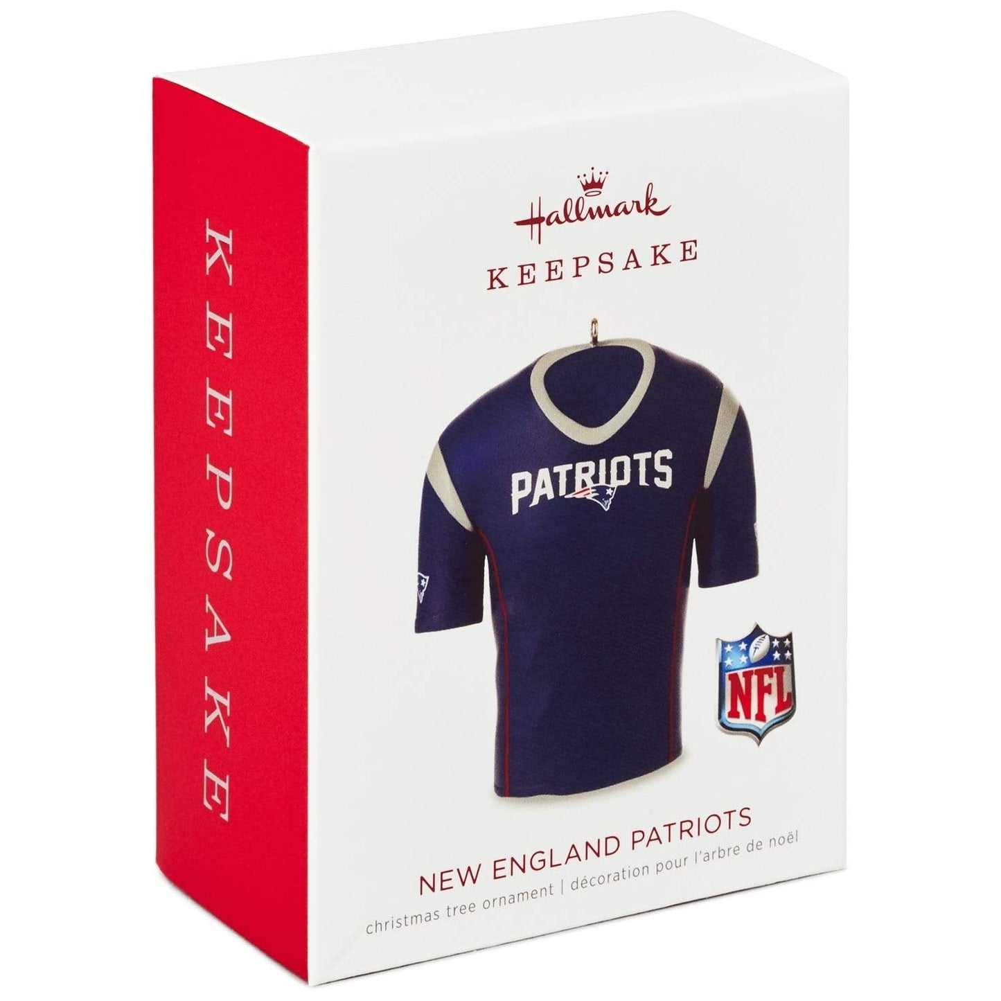 Hallmark New England Patriots Jersey Keepsake Ornament