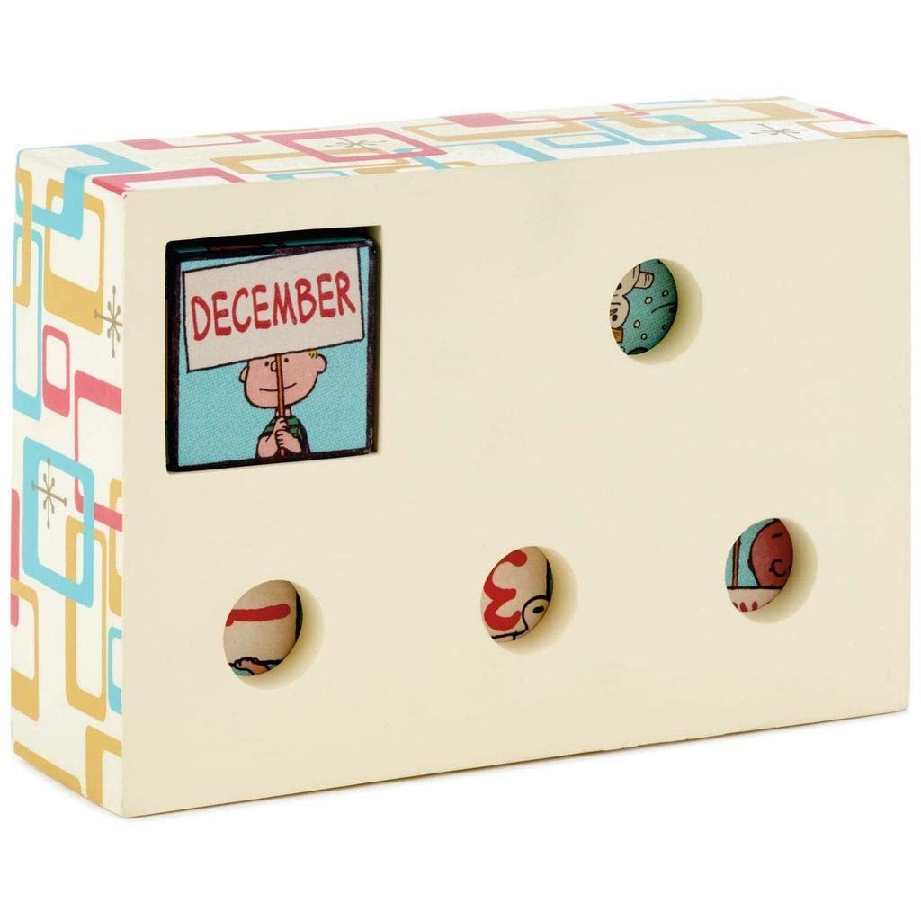 Hallmark Peanuts "Happiness Is A New Day" Perpetual Calendar