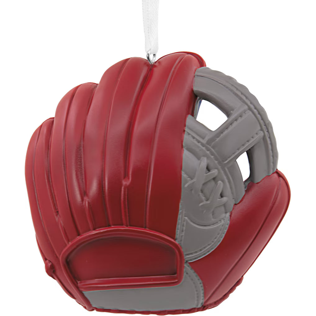 MLB Texas Rangers Baseball Glove Ornament