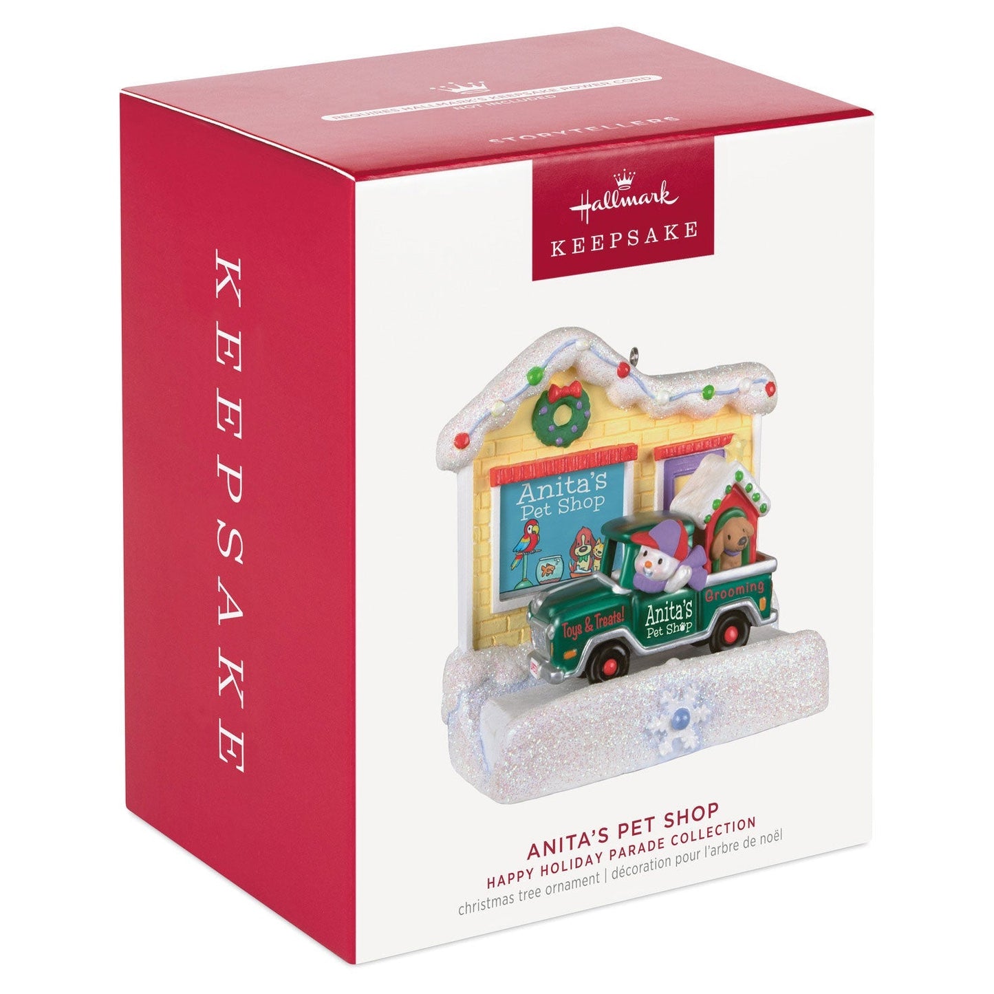 Happy Holiday Parade Collection Anitas Pet Shop Musical, 2023 Keepsake Ornament With Light