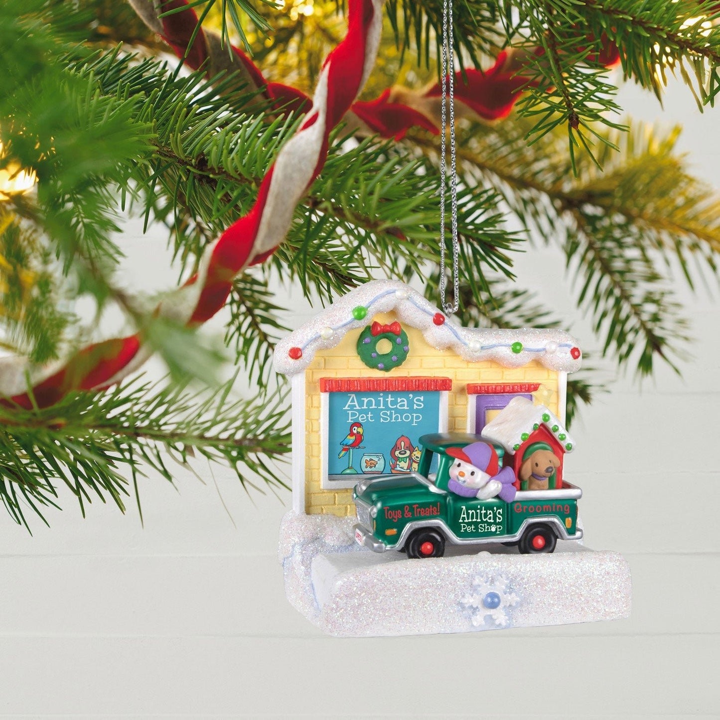 Happy Holiday Parade Collection Anitas Pet Shop Musical, 2023 Keepsake Ornament With Light