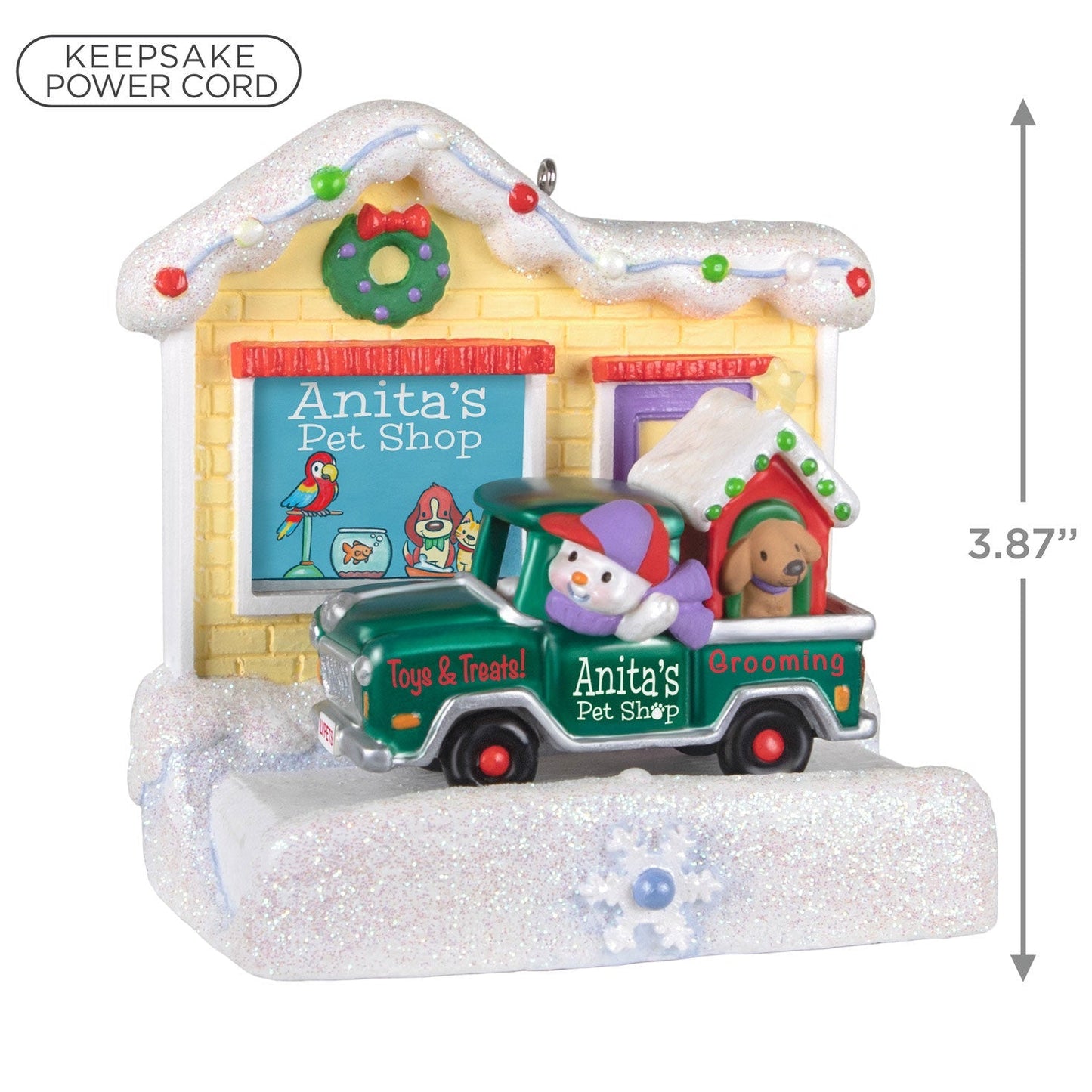 Happy Holiday Parade Collection Anitas Pet Shop Musical, 2023 Keepsake Ornament With Light