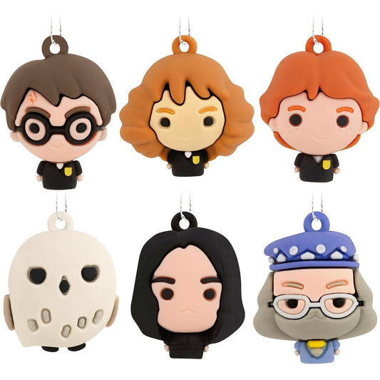 Harry Potter and Friends Miniature Hallmark Ornaments, Set of 6