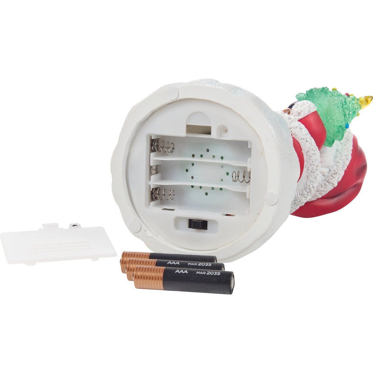 Here Comes Santa Claus LED Musical Figurine
