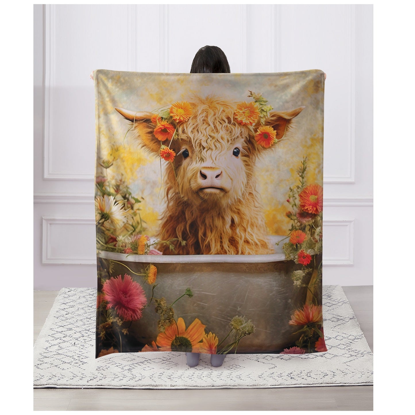 Highland Calf - Blanket