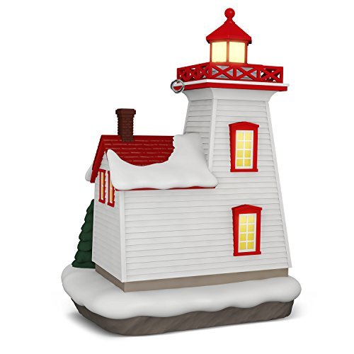 Holiday Lighthouse, 7th in Series, 2018 Keepsake Ornament