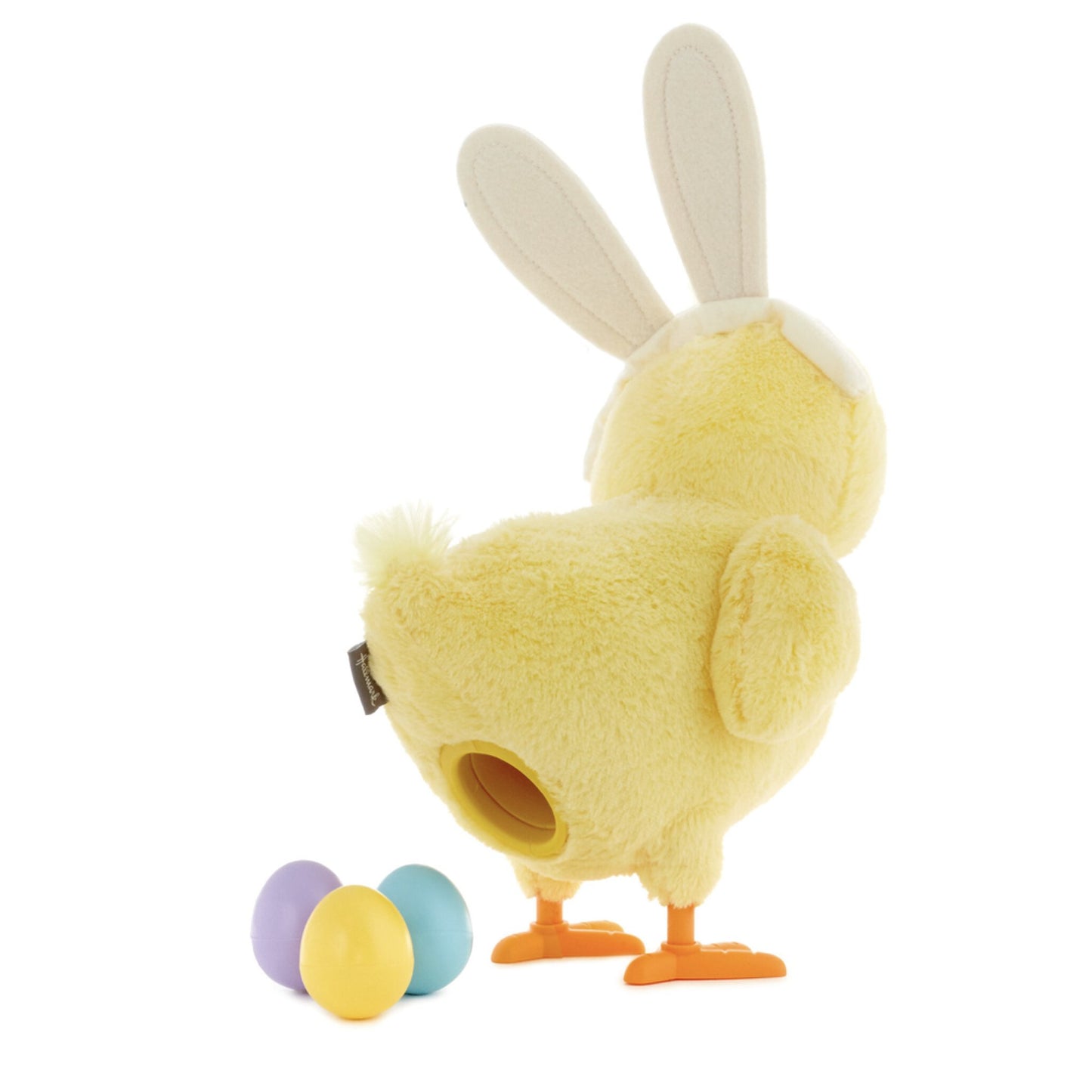 Hoppy Egg Laying Chick Singing Stuffed Animal With Motion 13"H