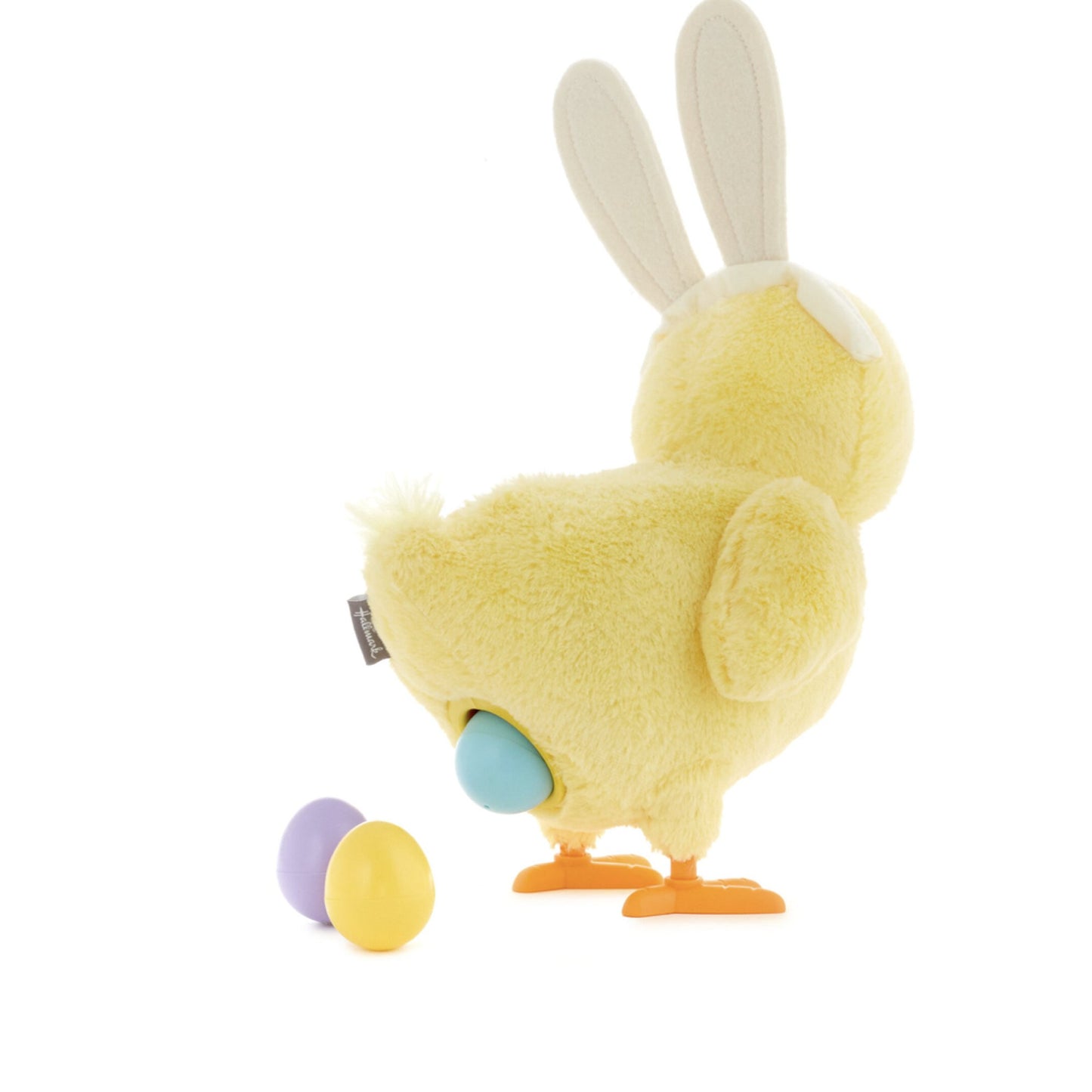 Hoppy Egg Laying Chick Singing Stuffed Animal With Motion 13"H