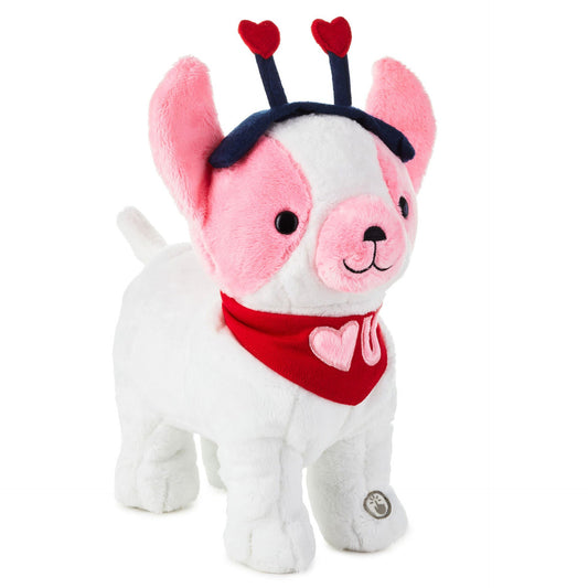 I Like to Love You Singing Dog Stuffed Animal With Motion, 12.25"
