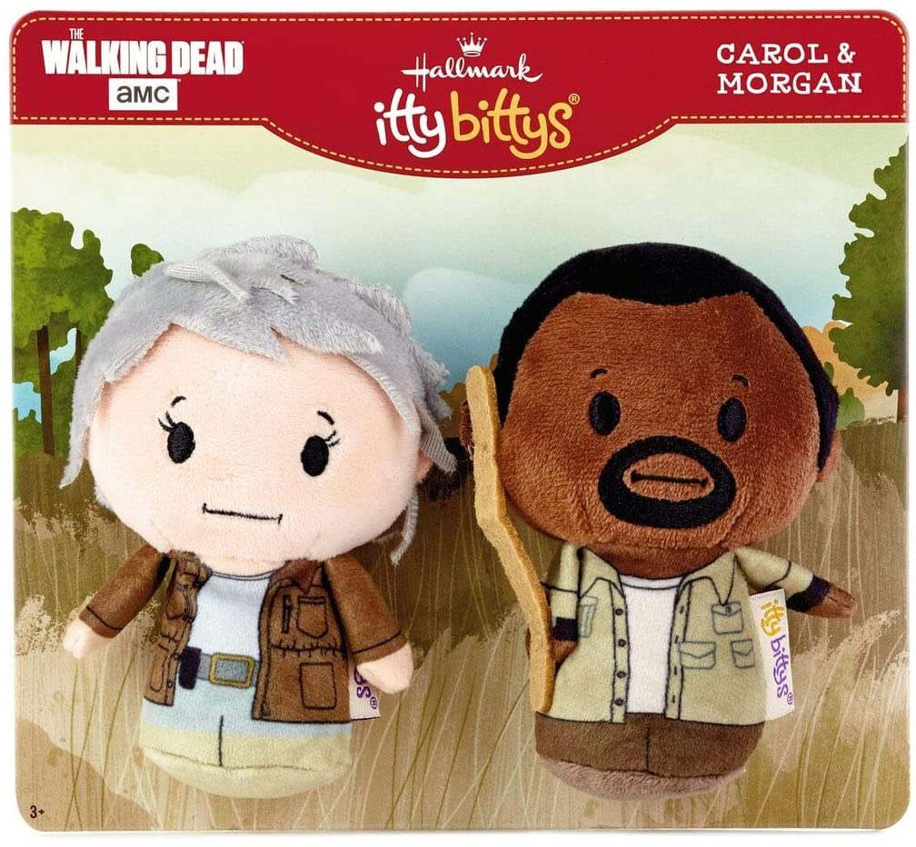 itty bittys The Walking Dead Morgan and Carol Plush, Set of 2