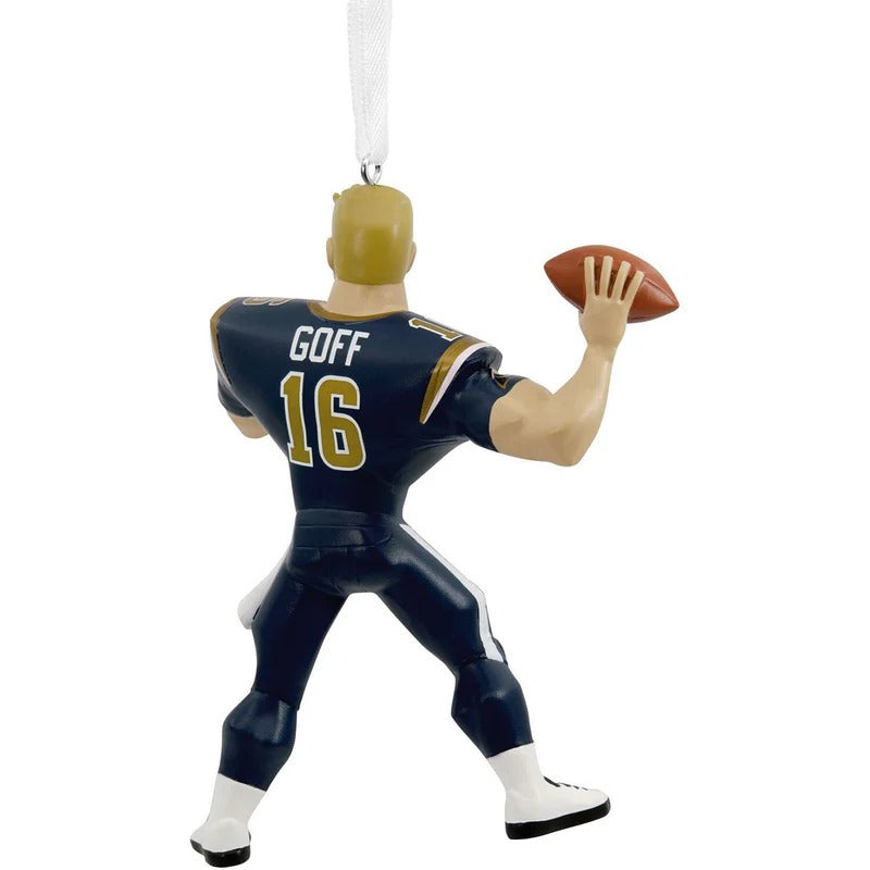 Hallmark NFL LA Rams Jared Goff Ornament