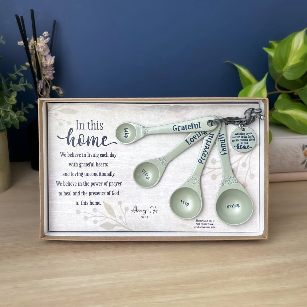 In This Home Measuring Spoons, Set of 4