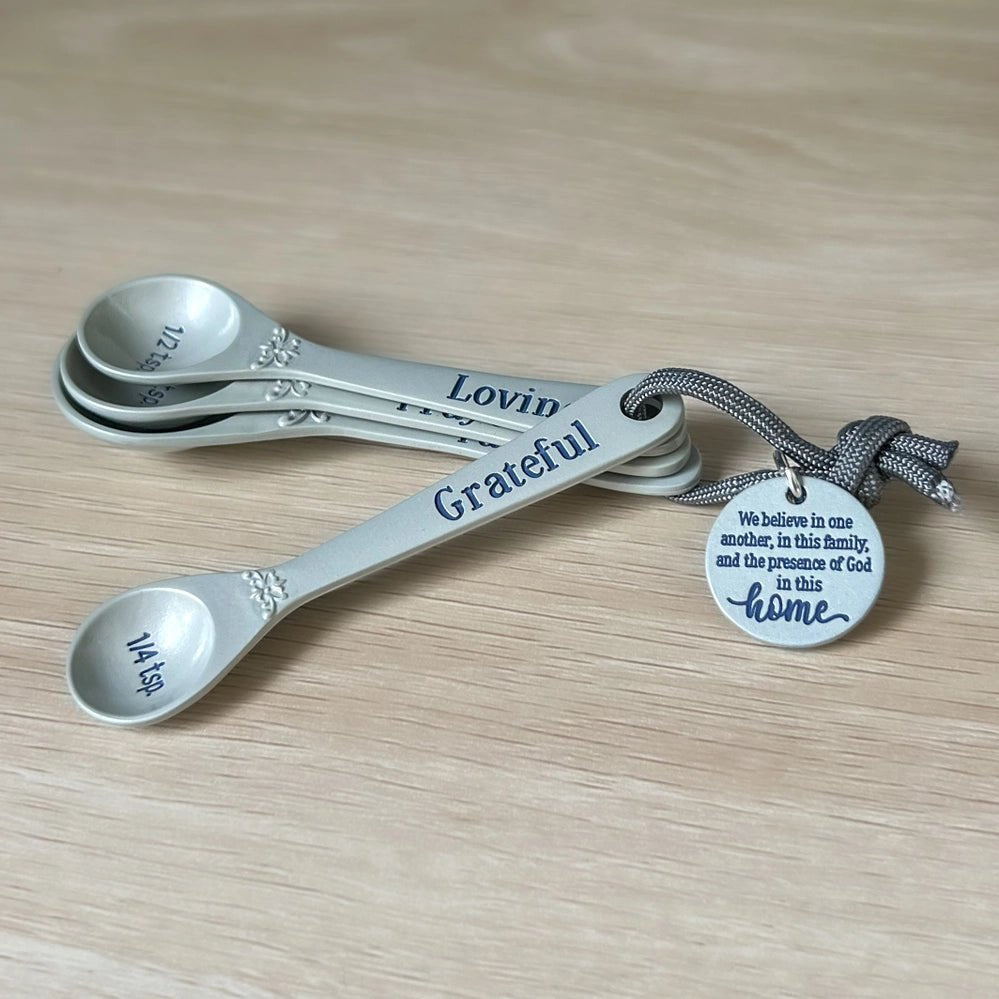 In This Home Measuring Spoons, Set of 4
