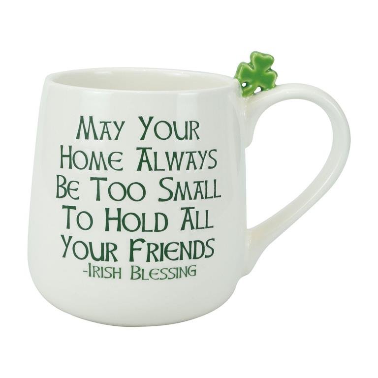 Irish Blessing Sculpt Mug, 16Oz
