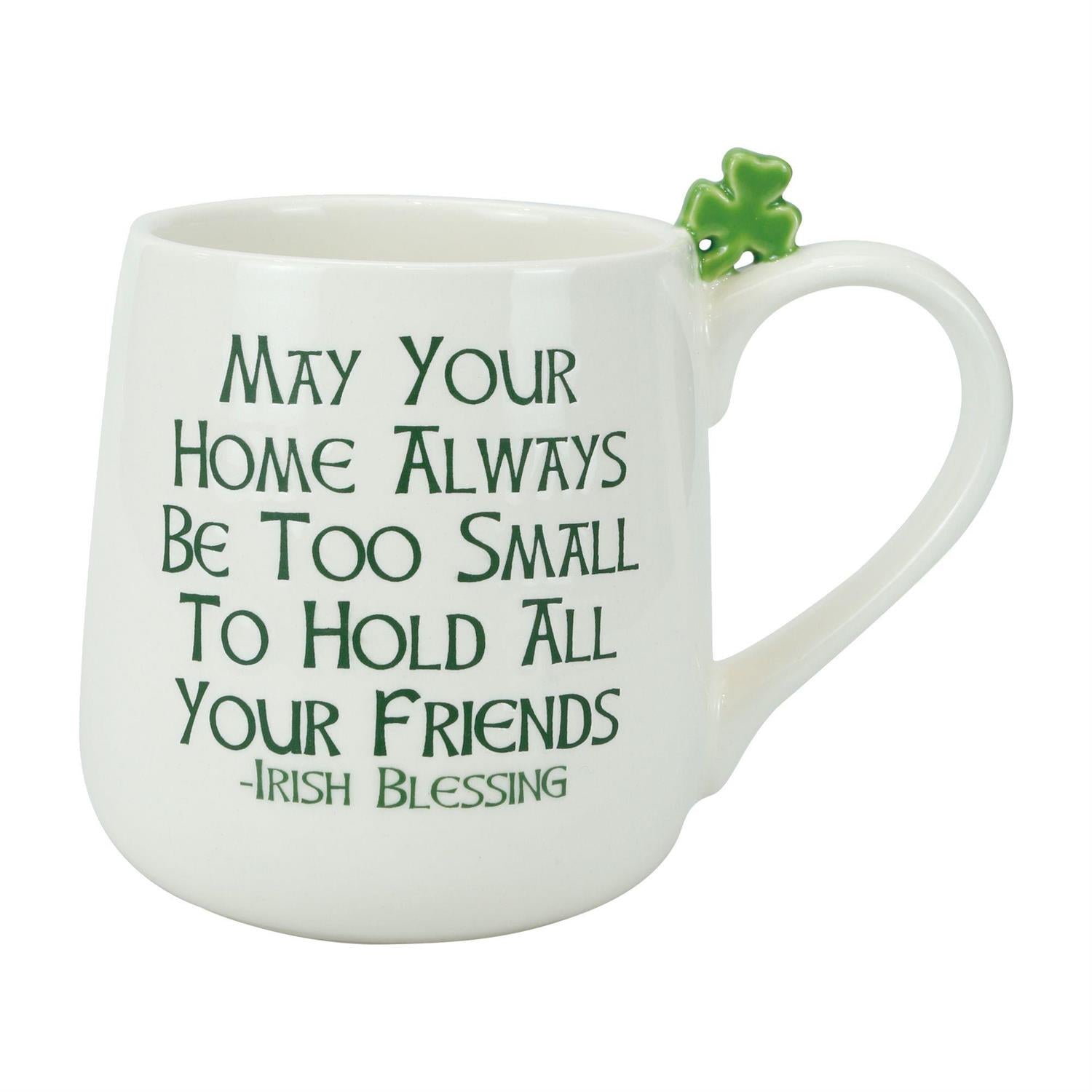 Irish Blessing Sculpt Mug, 16Oz