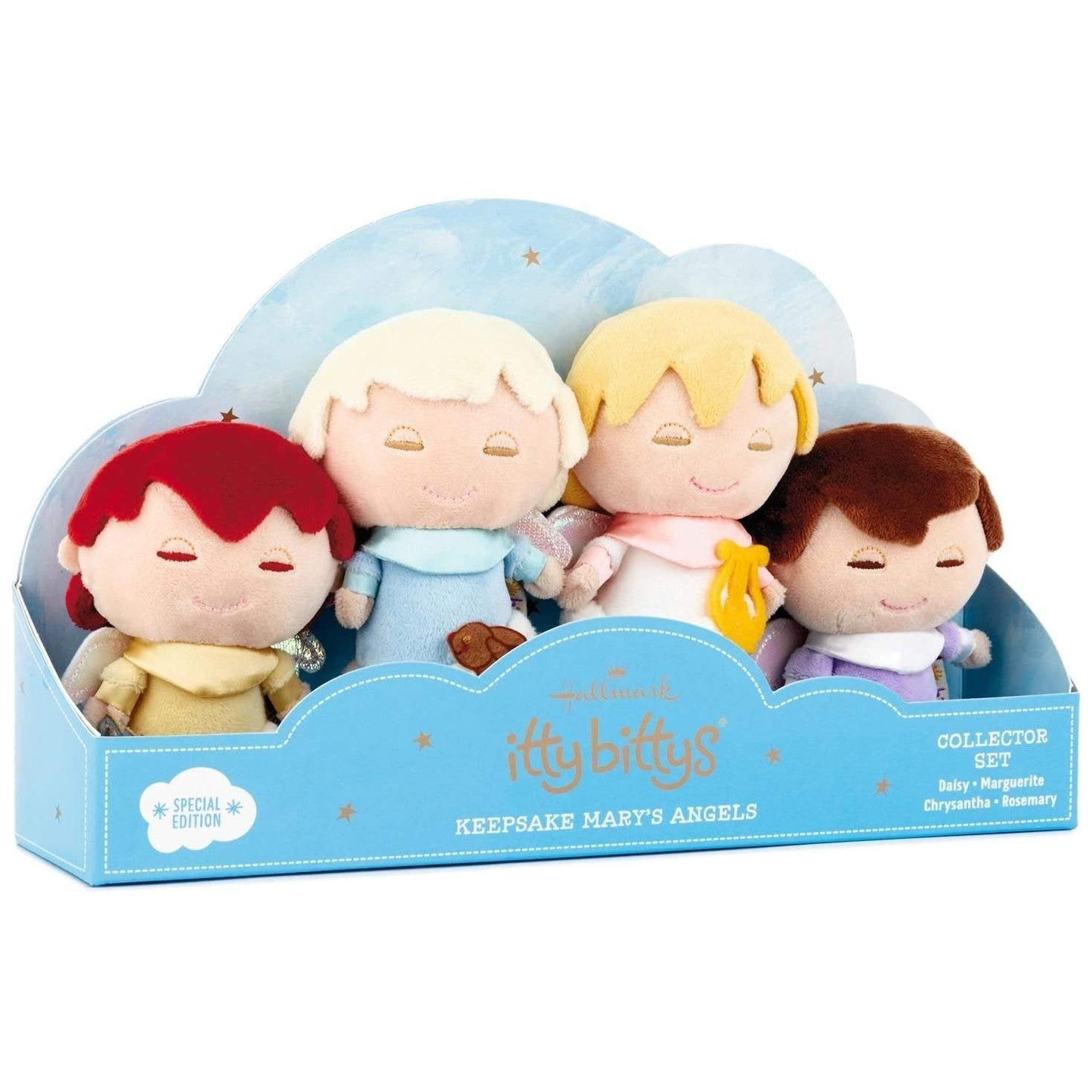 itty bittys Mary's Angels Plush, Collector's Set of 4 Special Edition