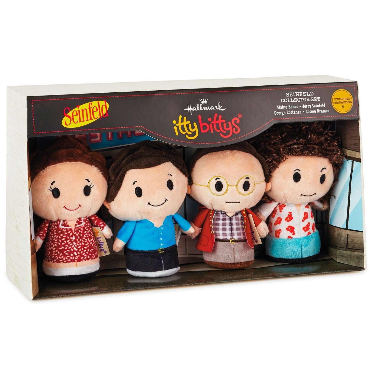 itty bittys Seinfeld Collector Set Plush, Set of 4