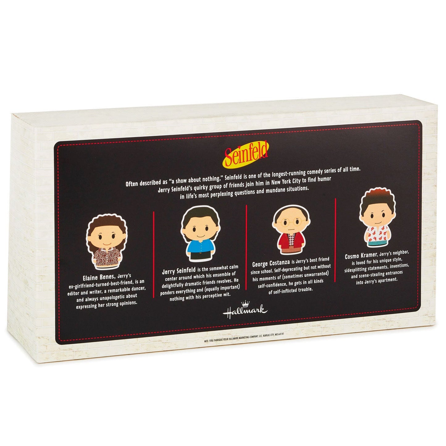 itty bittys Seinfeld Collector Set Plush, Set of 4