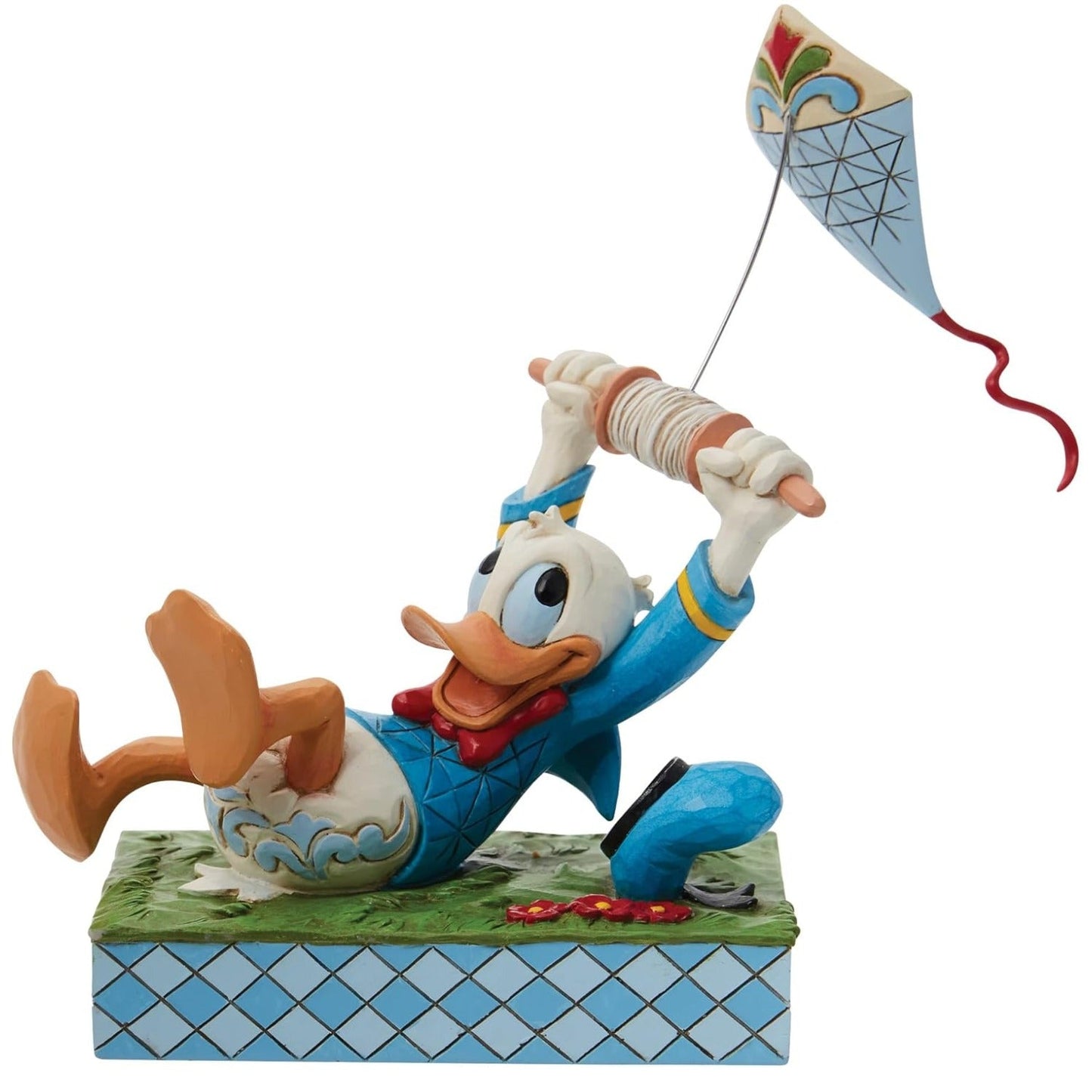 Jim Shore "A Flying Duck" Donald with Kite Figurine