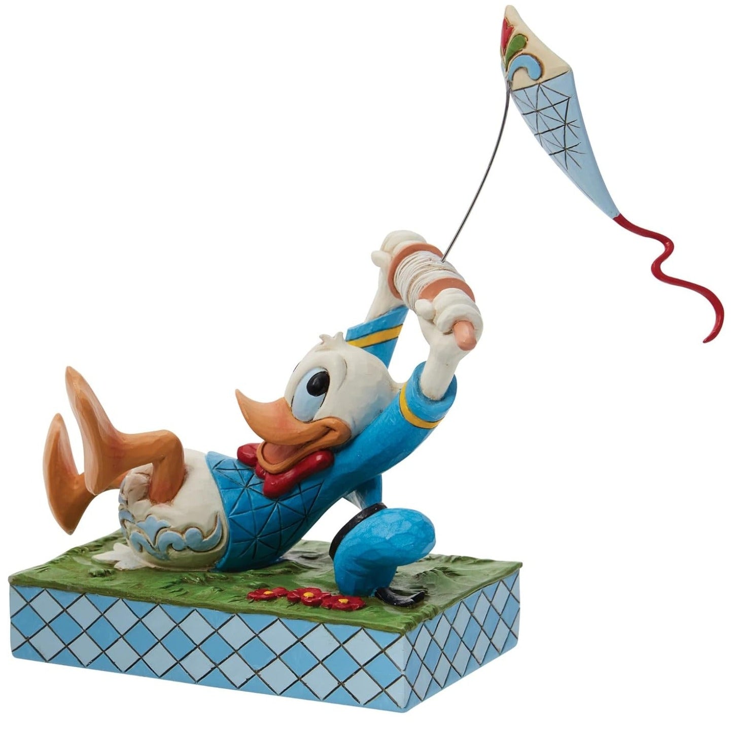 Jim Shore "A Flying Duck" Donald with Kite Figurine