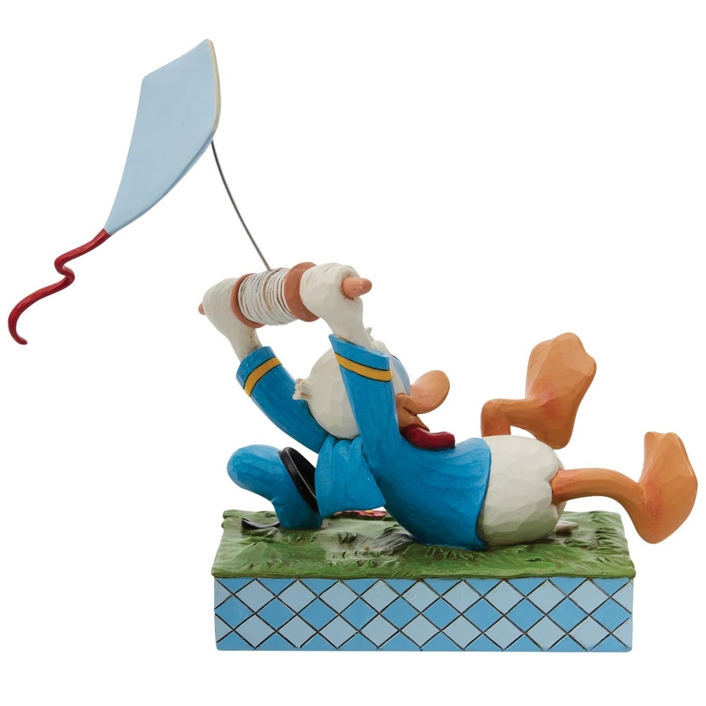 Jim Shore "A Flying Duck" Donald with Kite Figurine