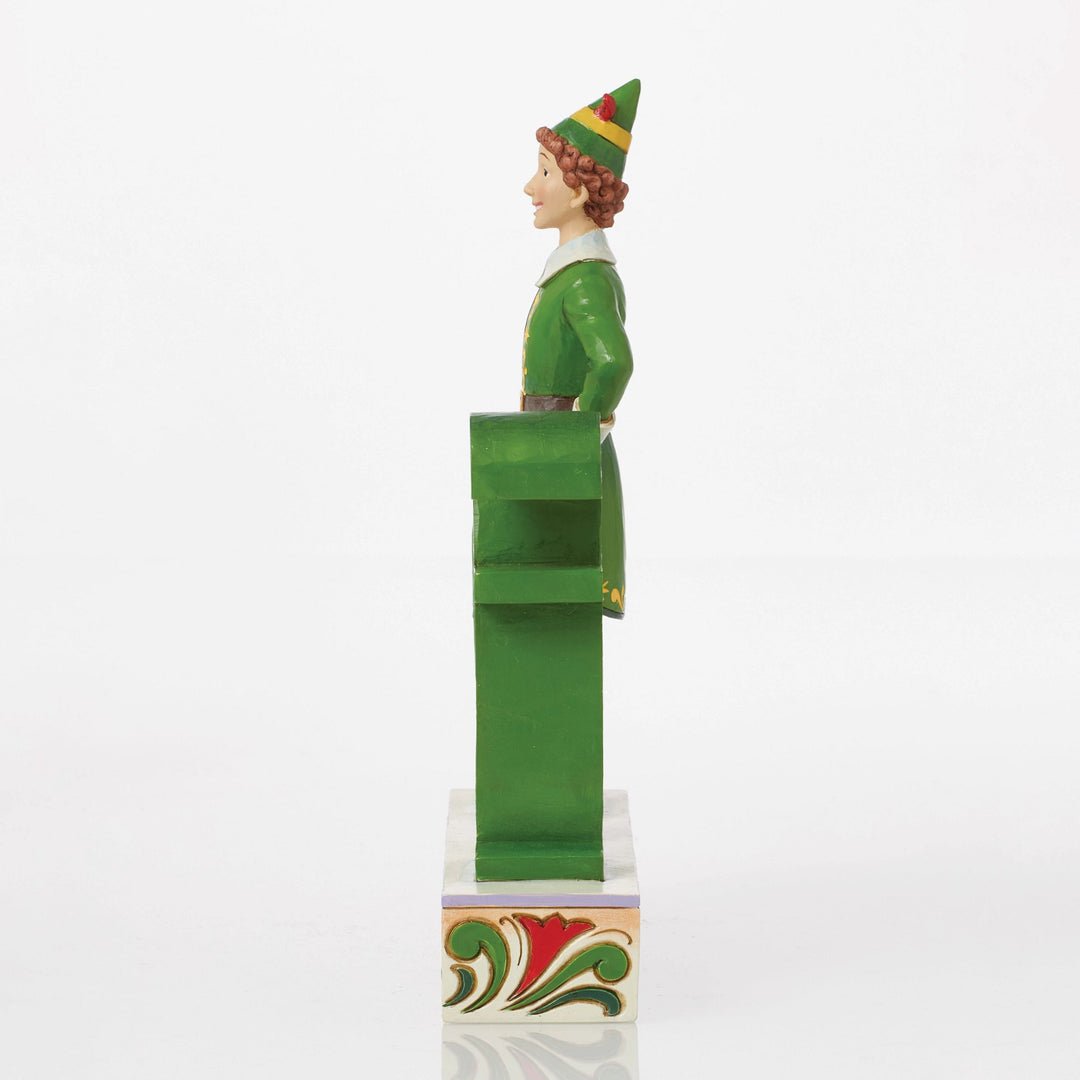 Jim Shore Buddy Elf Standing Elf Word