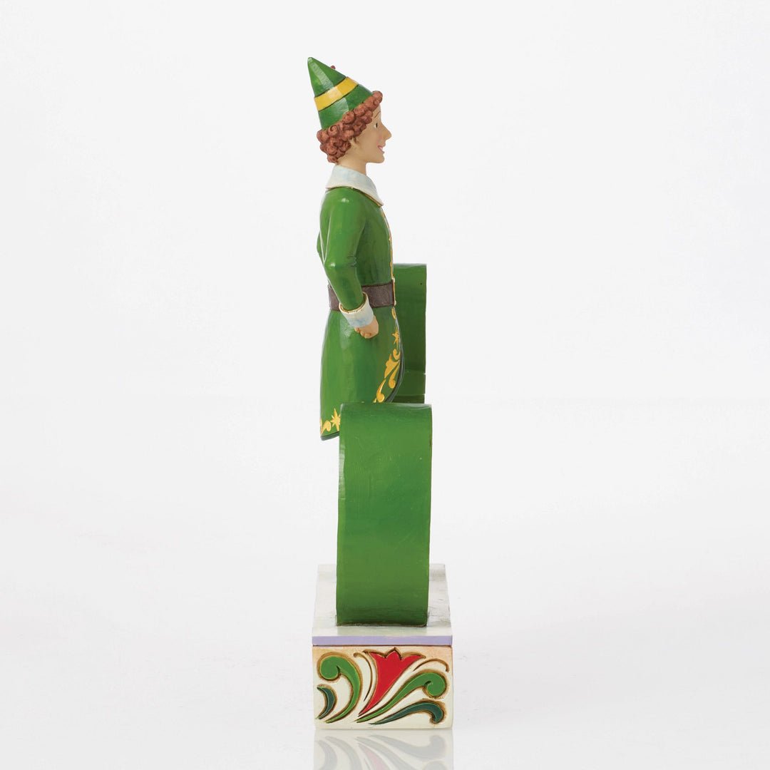 Jim Shore Buddy Elf Standing Elf Word