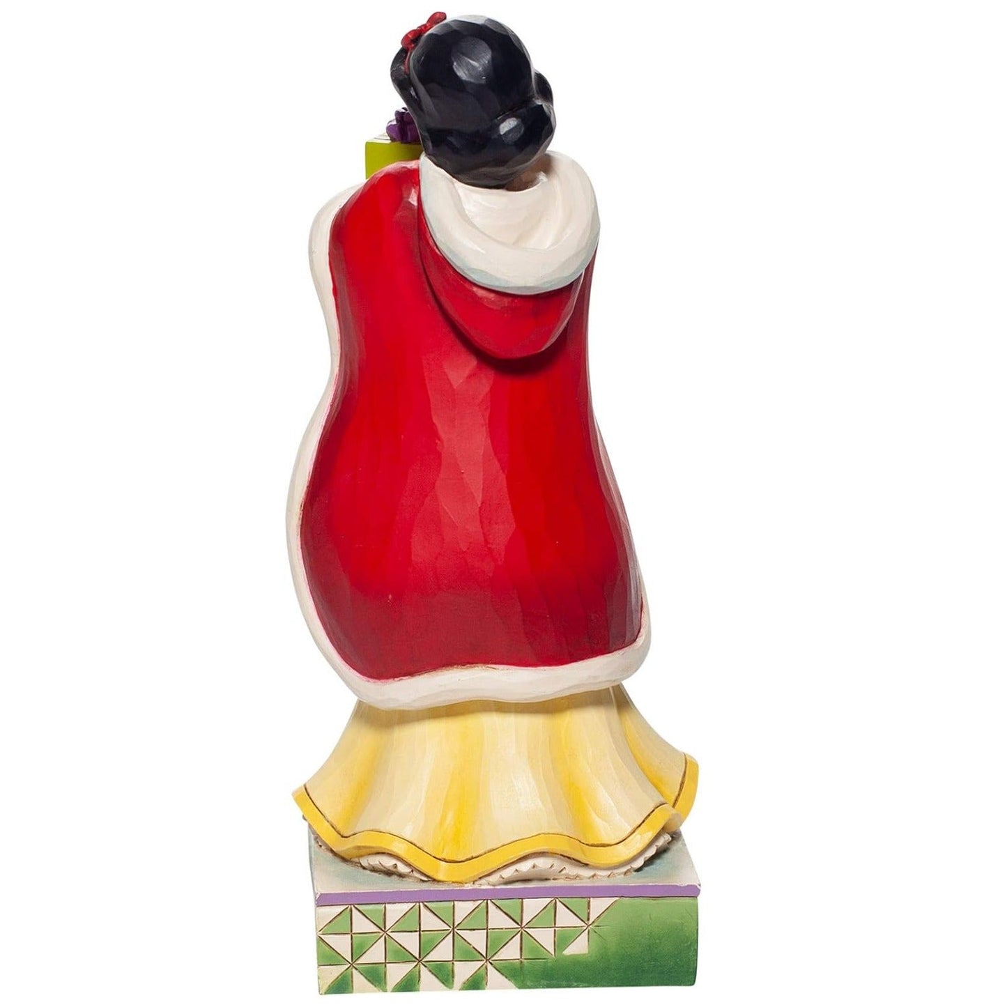 Jim Shore Disney Traditions Christmas Snow White Figurine, 6.7 Inch