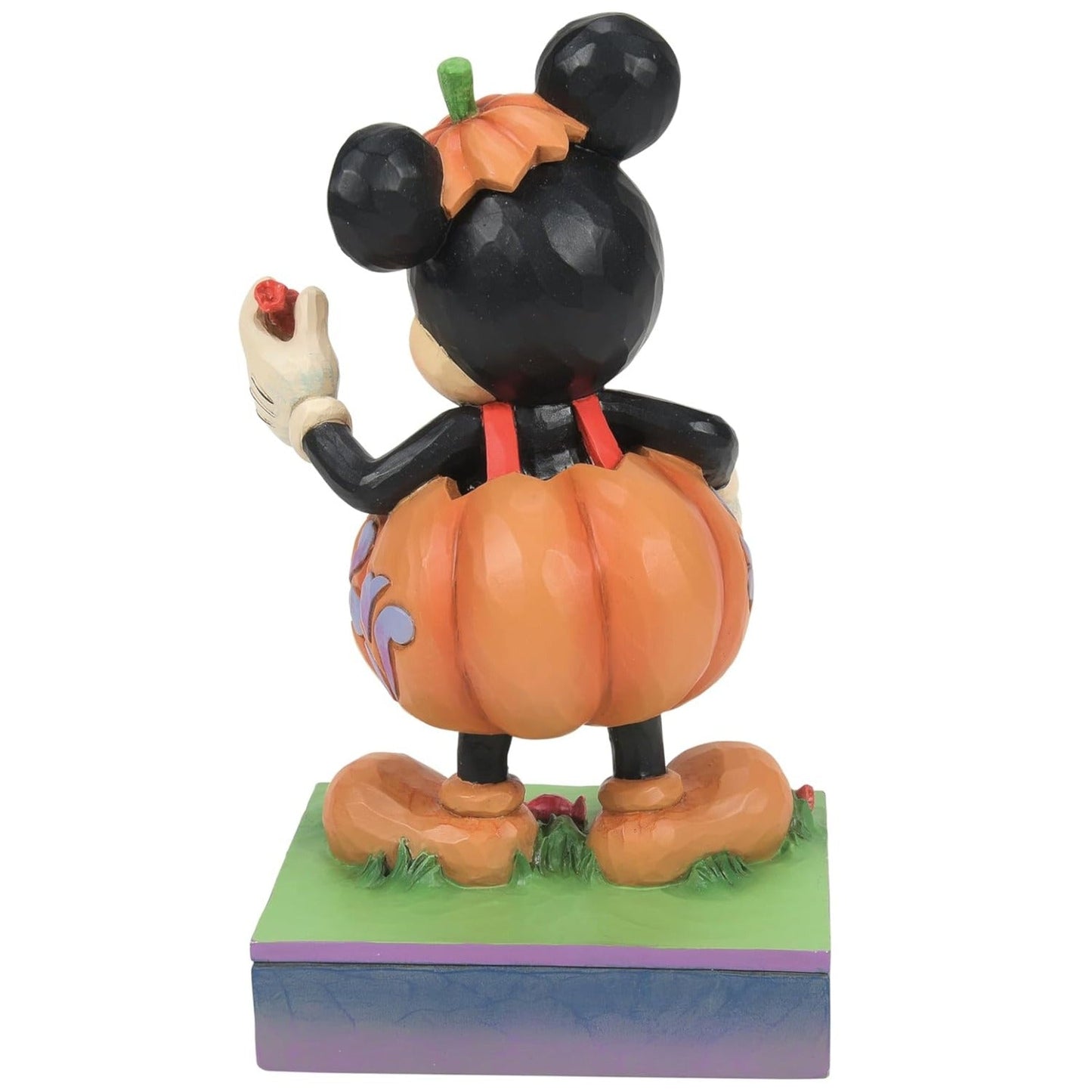 Jim Shore Disney Traditions Halloween Mickey Mouse in Pumpkin Costume Figurine