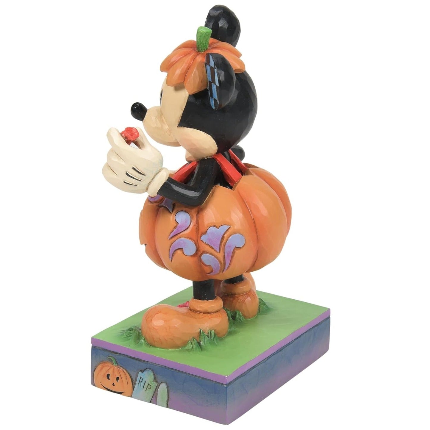 Jim Shore Disney Traditions Halloween Mickey Mouse in Pumpkin Costume Figurine