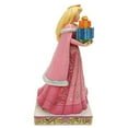 Jim Shore Disney Traditions Sleeping Beauty Christmas Aurora Figurine, 7 Inch