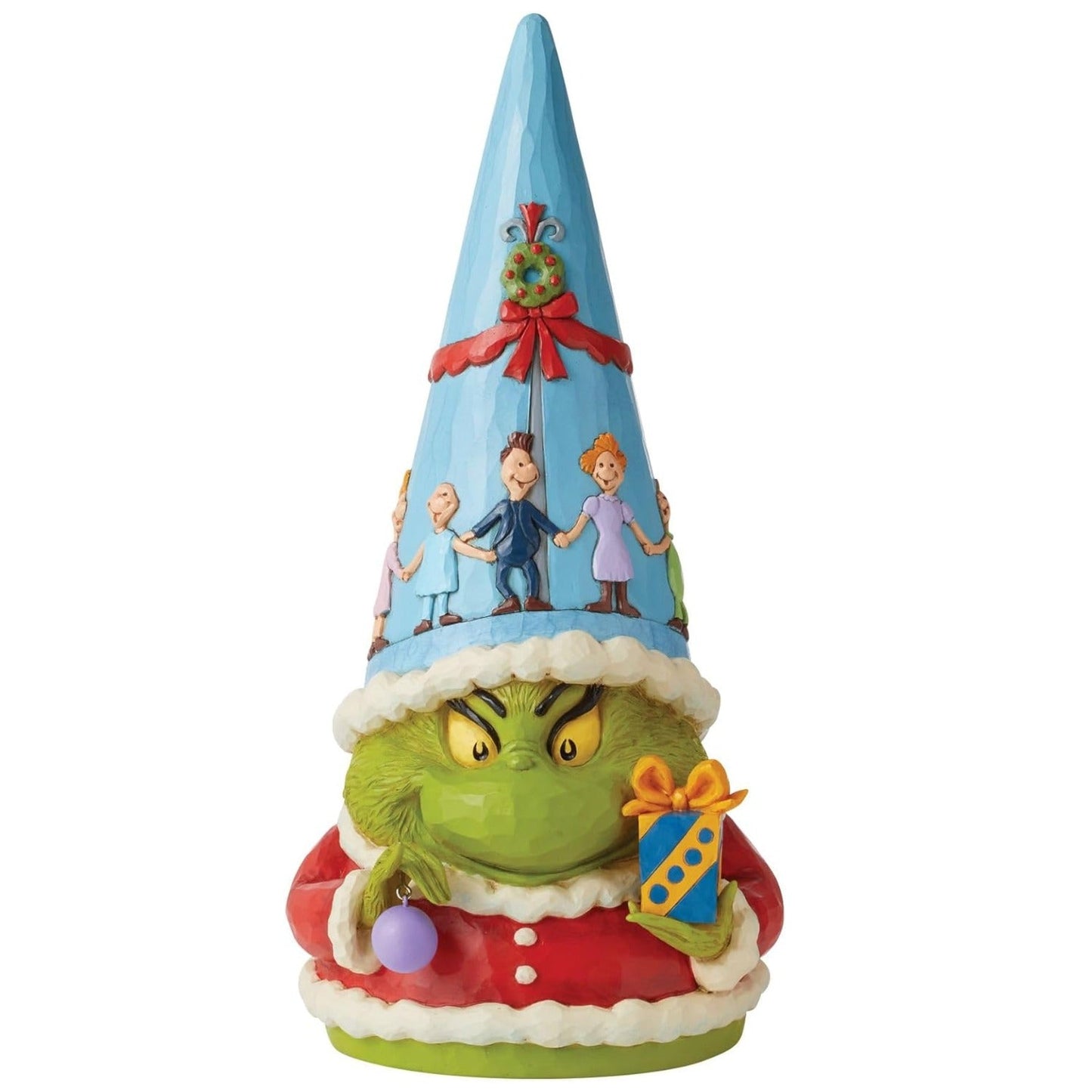 Jim Shore Dr. Seuss The Grinch Gnome Statue Figurine