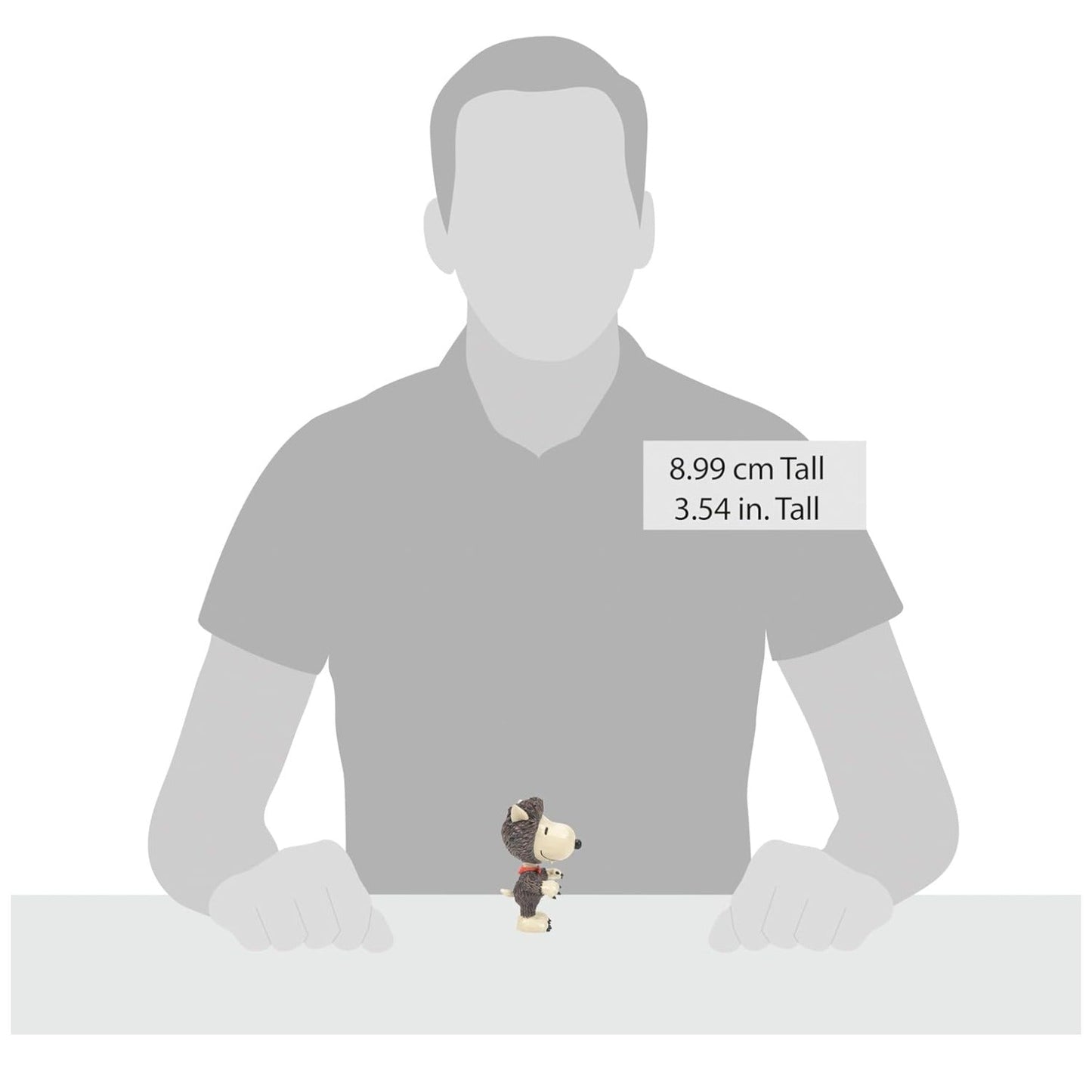 Jim Shore Halloween Collection Snoopy in Werewolf Costume Miniature Figurine