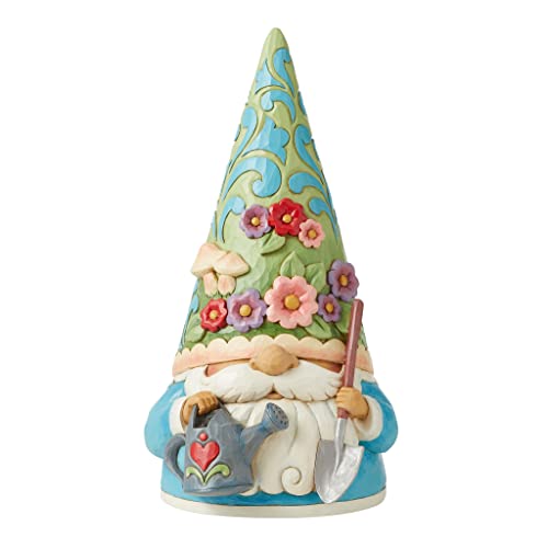 Jim Shore Heartwood Creek Gardening Gnome Figurine, 14.5 Inches