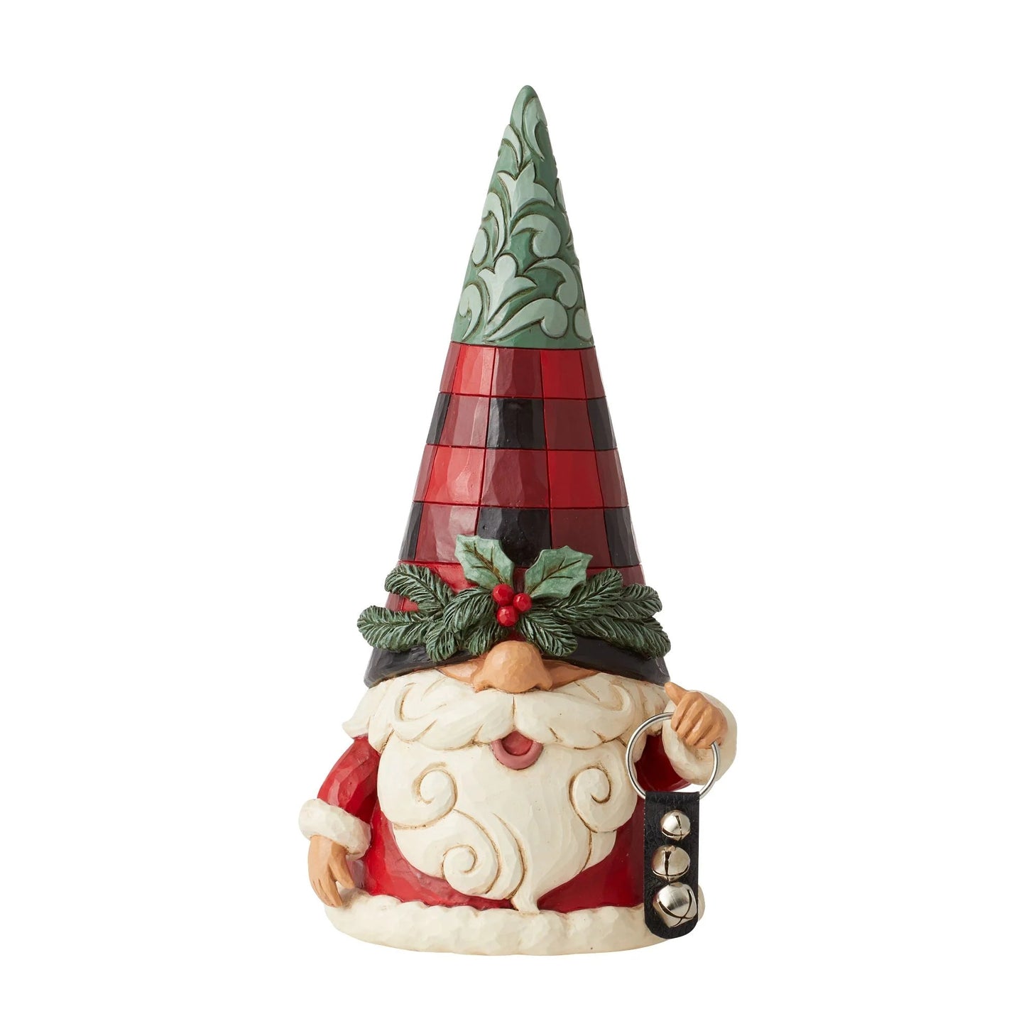 Jim Shore "Jolly Jingle" Highland Glen Gnome with Bells Figurine