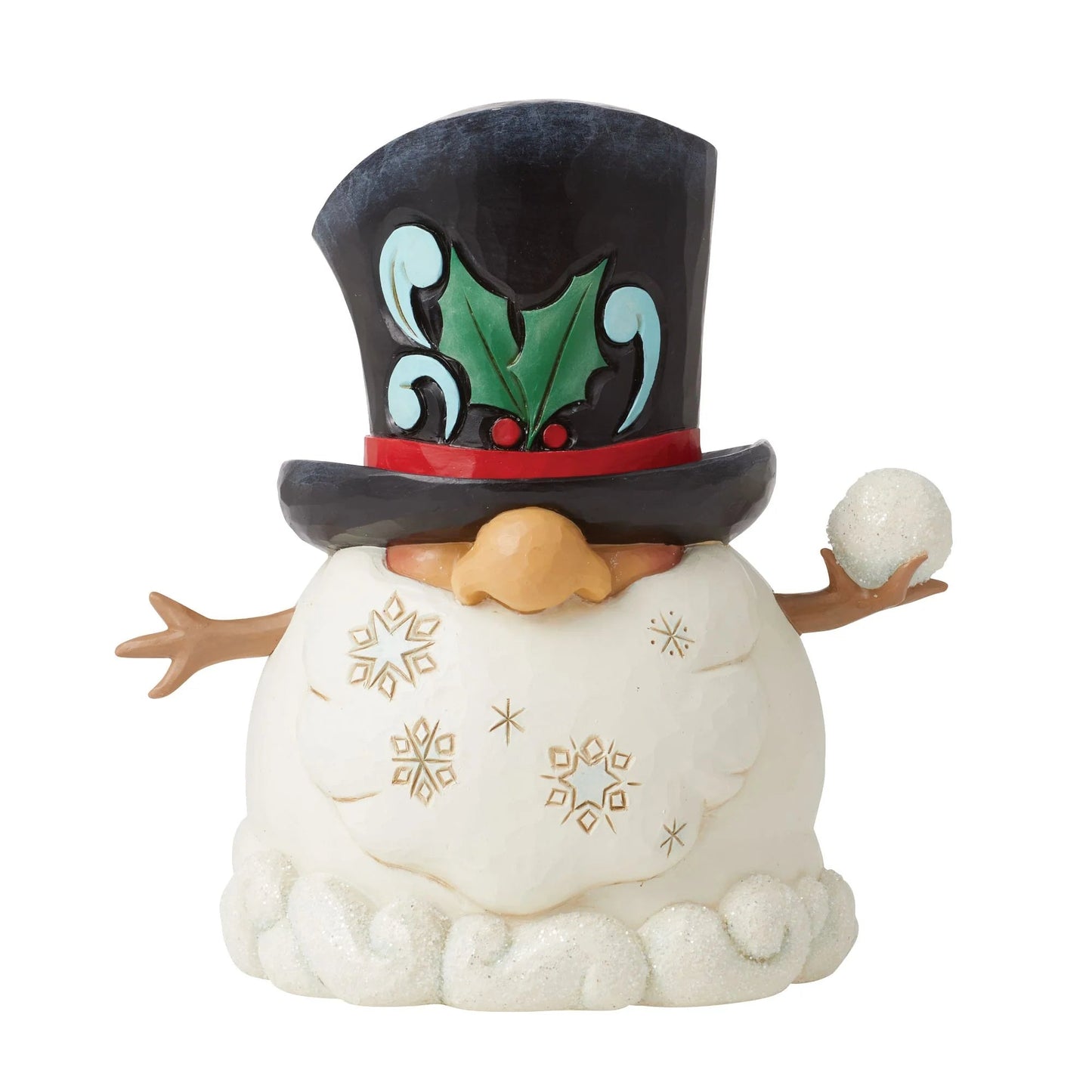 Jim Shore "Tis the Season to be Freezin!" Snowman Gnome Figurine
