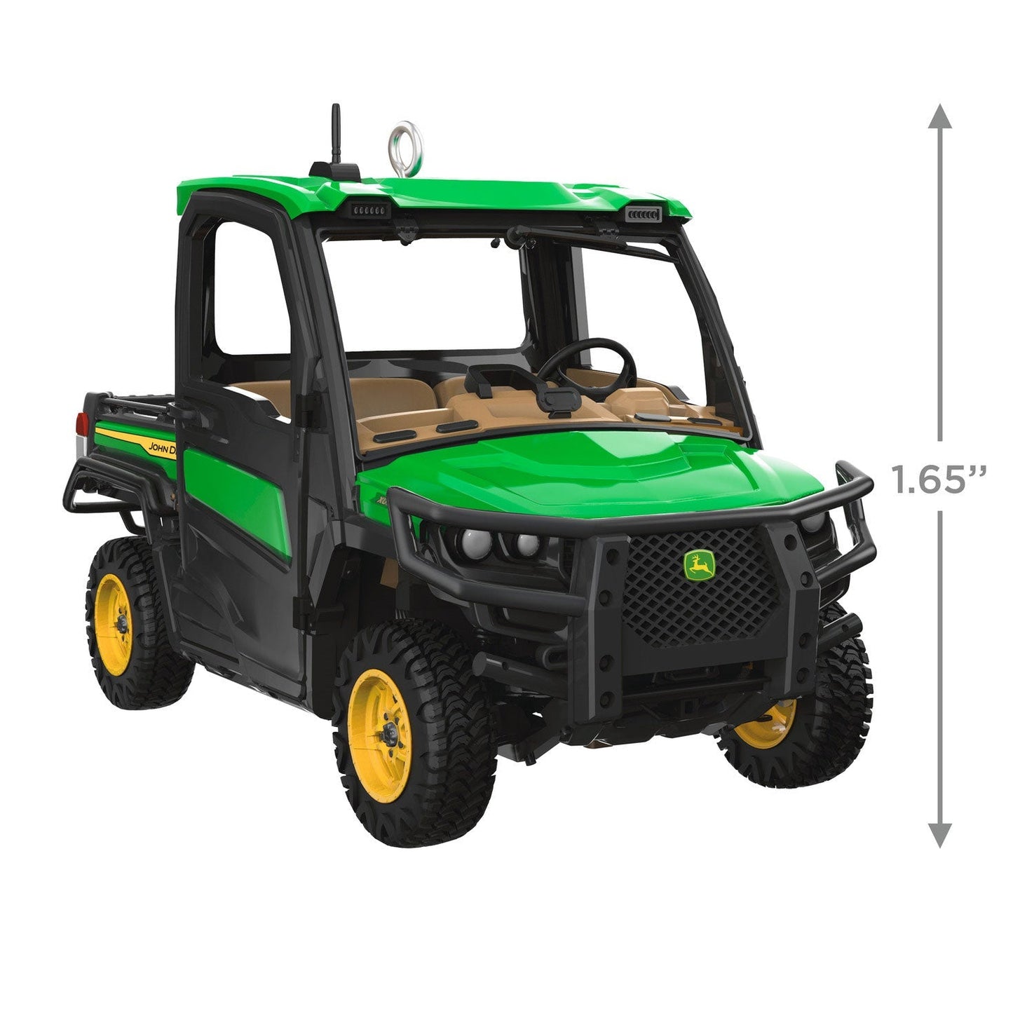 John Deere Gator XUV835R Utility Vehicle Metal, 2023 Keepsake Ornament