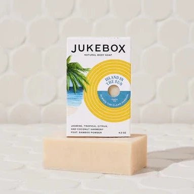 Jukebox All Natural Bar Soap, Island in the Sun