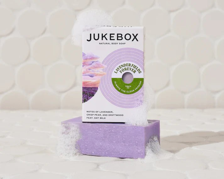 Jukebox All Natural Bar Soap, Lavender Fields Forever