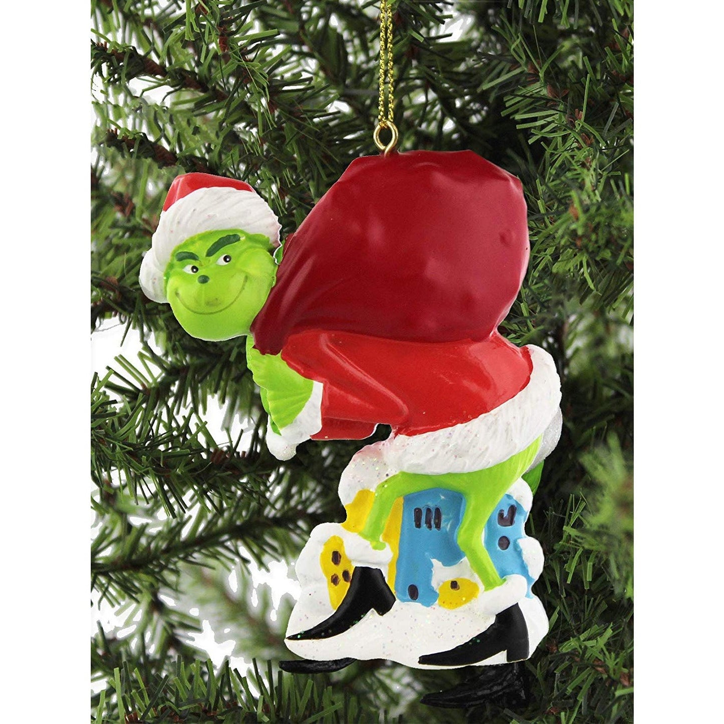 Kurt Adler Dr. Seuss Grinch Christmas Holiday Personalizable Ornament