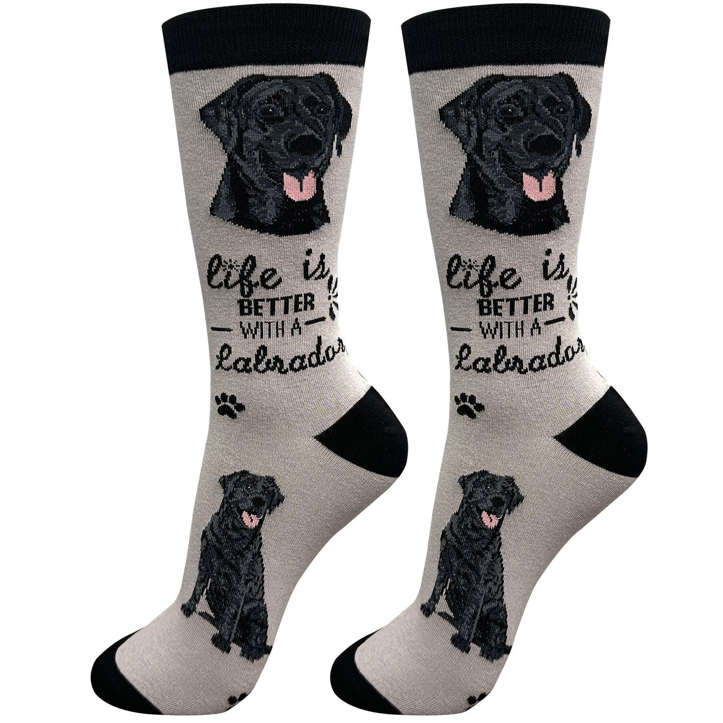 Labrador Black Socks