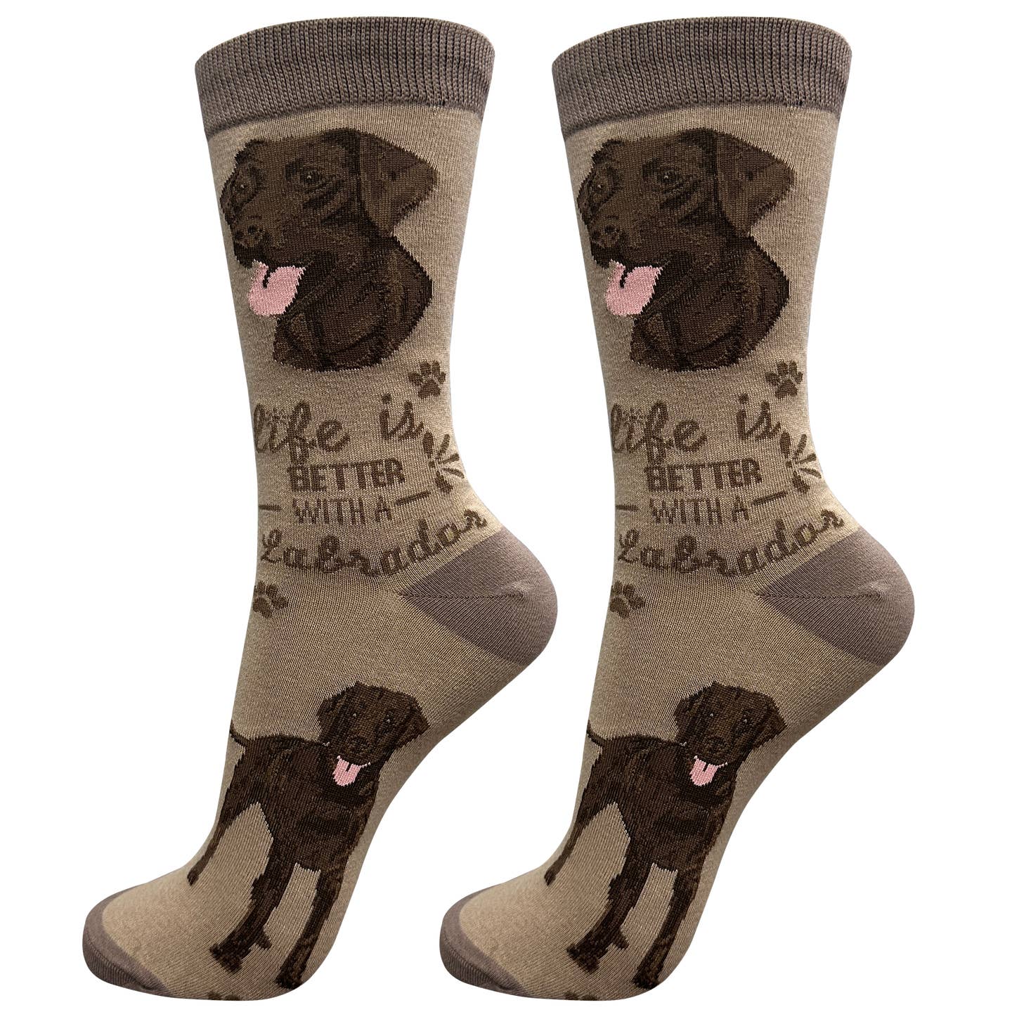 Labrador Chocolate Socks