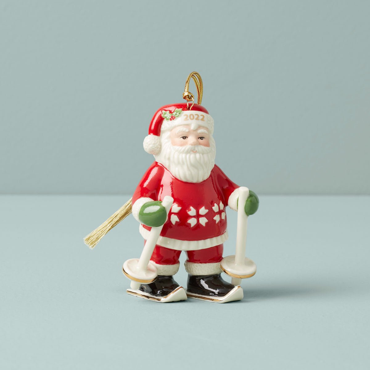Lenox 2022 Annual Santa Ornament