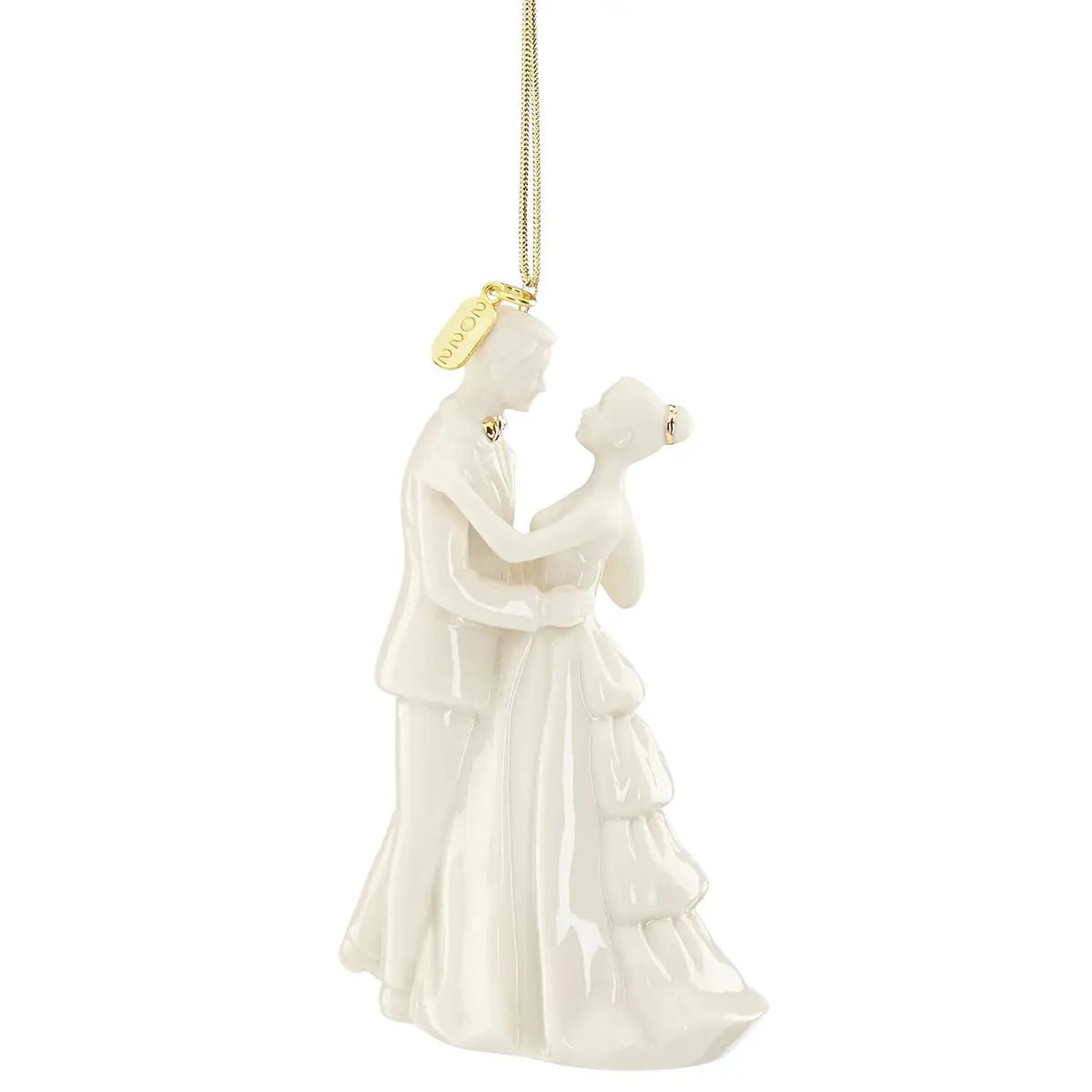 Lenox 2022 Bride and Groom Ornament