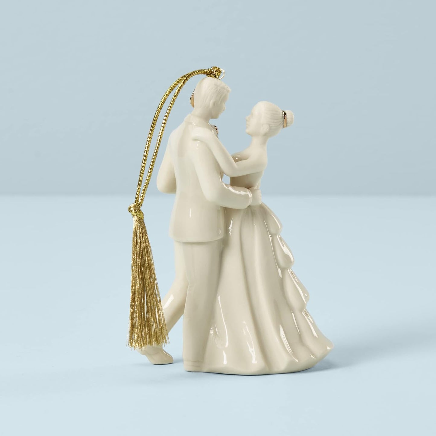 Lenox 2022 Bride and Groom Ornament