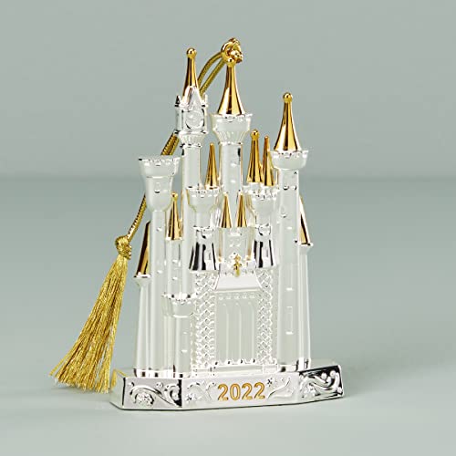 Lenox 2022 Metal Disney Castle Ornament