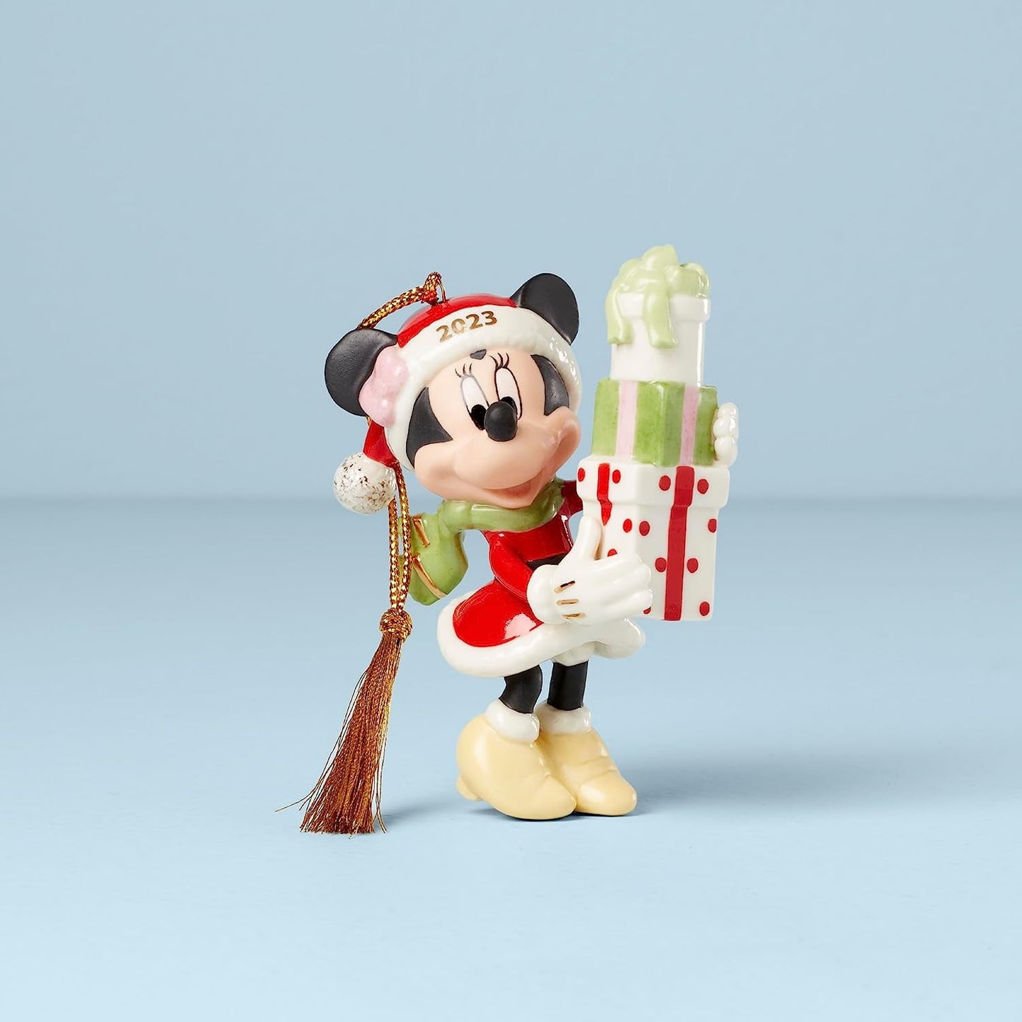 Lenox 2023 Disney Minnie's Holiday Gifts Ornament