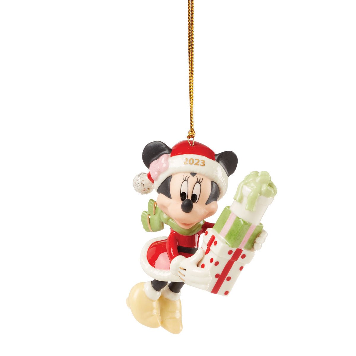 Lenox 2023 Disney Minnie's Holiday Gifts Ornament